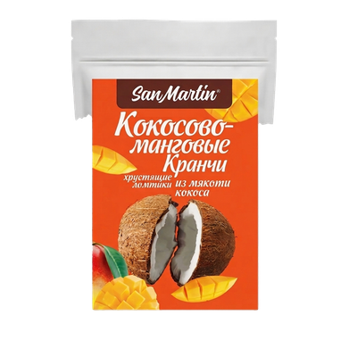 Кокосово-манговые кранчи «San Martin»