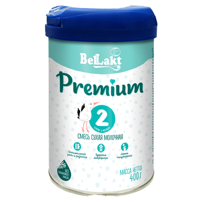 Смесь сухая молочная «BelLakt Premium 2» с  6 месяцев