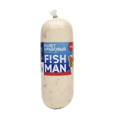 Рулет крабовый «FISH MAN» аромат сыра