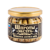 Консервы рыбные шпроты «ЭКСТРА» в масле - Мир Продуктов №3