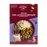 Крупа «Мелькруп» рис шлифованный длиннозерный