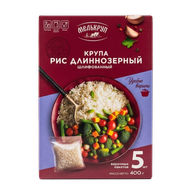 Крупа «Мелькруп» рис шлифованный длиннозерный - Мир Продуктов №4