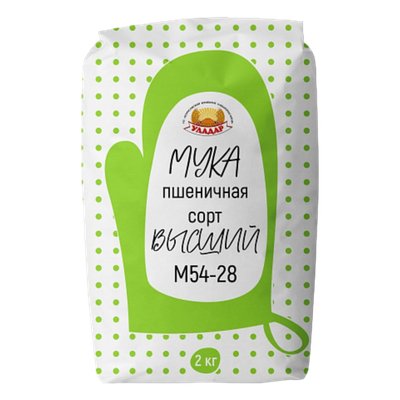Мука пшеничная «Уладар» высший сорт М54-28