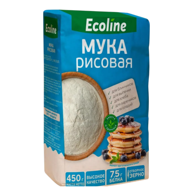 Мука рисовая «Ecoline»