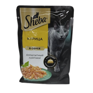 Корм для взрослых кошек «Sheba» курица в соусе - Мир Продуктов №3