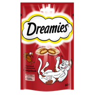 Корм для кошек подушечки «Dreamies» с индейкой для стерилизованных котов - Зооточка