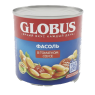 Фасоль «Globus» в томатном соусе - Мир Продуктов №4