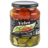 Ассорти «Veles» огурцы и томаты маринованные
