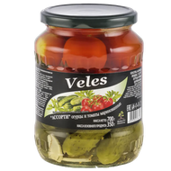 Ассорти «Veles» огурцы и томаты маринованные - Мир Продуктов №3