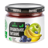 Десерт фруктовый «Лукоморье» микс яблоко-банан-черника