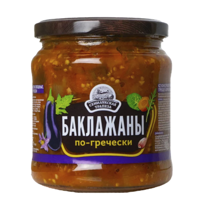 Овощная закуска «Баклажаны по-гречески»