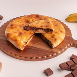 Пирог с бананом и шоколадом