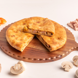 Пирог с ветчиной и грибами