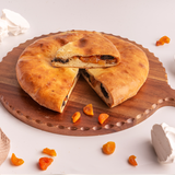 Пирог с зефиром и сухофруктами