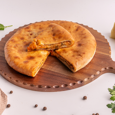 Пирог с картофелем и зеленью