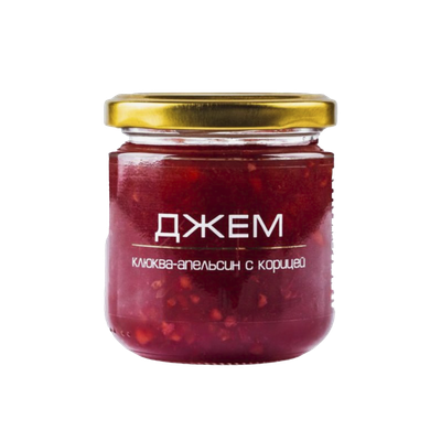 Джем «Клюква-апельсин с корицей» 