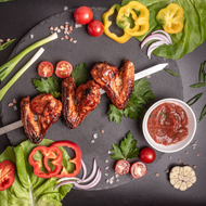 Шашлык из куриных крылышек - Ammy Yummy