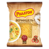 Макаронные изделия «Роллтон» вермишель высший сорт группа А 