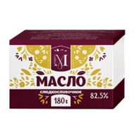Масло сладкосливочное «Мозырские молочные продукты» 82,5% - Мир Продуктов №3