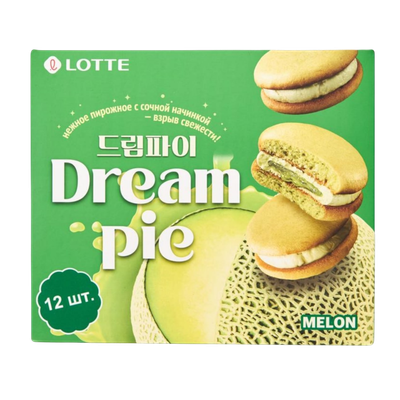 Пирожное «Dream pie» дыня