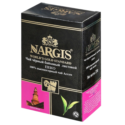 Чай черный «Nargis» индийский высокогорный  «PEKOE» 