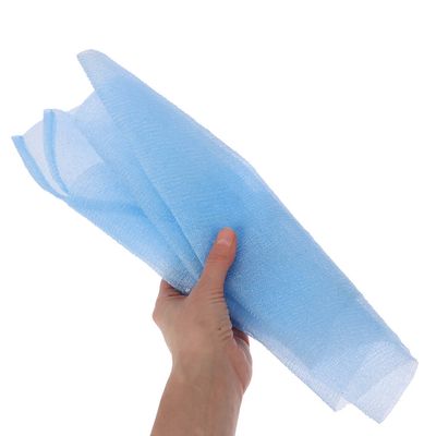  Мочалка пилинг японская средней жесткости,  30х90см, 4 цвета