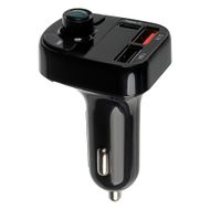 Трансмиттер FM NG  беспроводное BT соединение, USB-A, USB-C, быстрая зарядка QC, PD - Галамарт