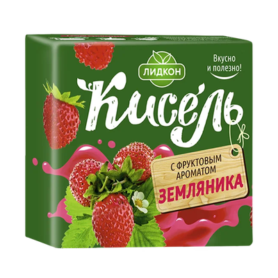 Кисель «Лидкон» вкус земляники