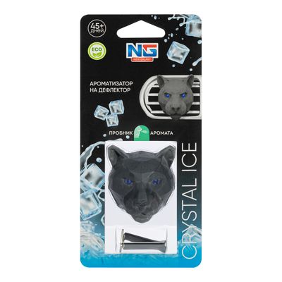 Ароматизатор NEW GALAXY  3D Пантера, Crystal Ice