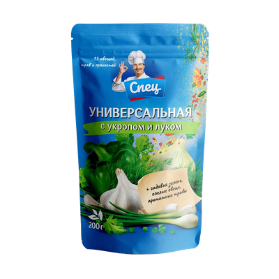 Приправа «Спец Универсальная» с укропом и луком