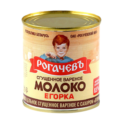 Молоко сгущенное вареное «Егорка» 8,5% с сахаром 