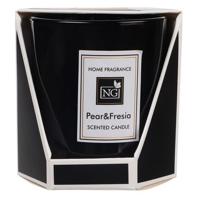 Свеча NEW GALAXY  ароматизированная Home  wood sage, white flower, bluebell, pear