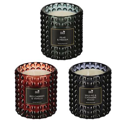  Свеча NEW GALAXY ароматизированная Home Perfume  wild fig cash, pear&freesia, red cher&vanill