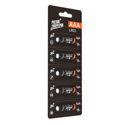 Батарейка AAA BY (LR03) 1шт щелочная 1.5В