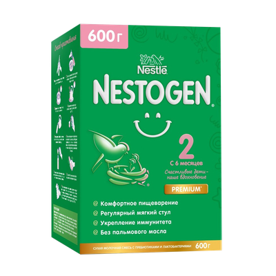 Смесь сухая молочная «Nestogen» 2 с 6 месяцев