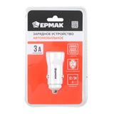 Устройство зарядное автомобильное, USB QC 3.0+PD, 5В/3.1А