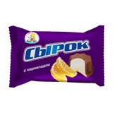 Сырок творожный «Молочная страна» 20% с мармеладом 