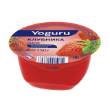 Желе из молочной сыворотки «Yoguru» аромат клубники