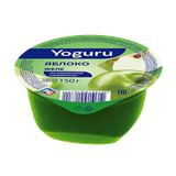 Желе из молочной сывортки «Yoguru» аромат яблока