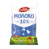 Молоко питьевое «Моя Славита» 3% пастеризованное 