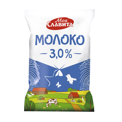 Молоко питьевое «Моя Славита» 3% пастеризованное 