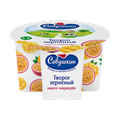 Творог зерненый «Савушкин» 5% манго-маракуйя