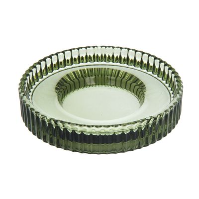 Мыльница тм VETTA Ингрид, зеленый, 10x10x2,2см