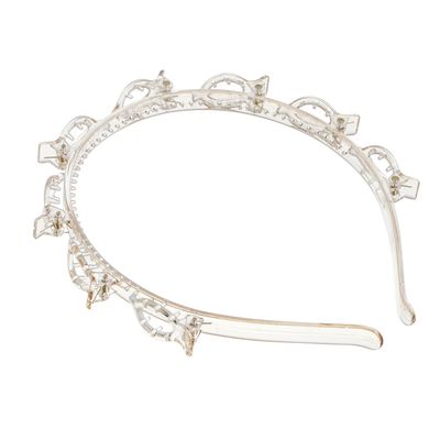 Ободок с крабиками для волос, тм ЮНИLOOK, 14,5x1,5см 