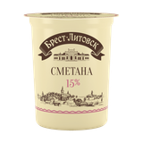 Сметана «Брест-Литовск» 15%