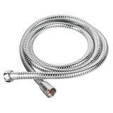 RAIN Шланг для душа раздвижной 150-200см, 1/2"(Имп)-1/2"(Имп), сталь, латунь, EPDM, антитвист, хром 