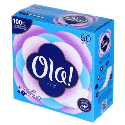 Прокладки ежедневные Ola! DAILY 60 шт.