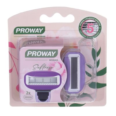 Кассеты сменные для бритвенного станка (5 лезвий) PROWAY 