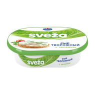Сыр творожный «Sveza» 60% с зеленью - Мир Продуктов №4