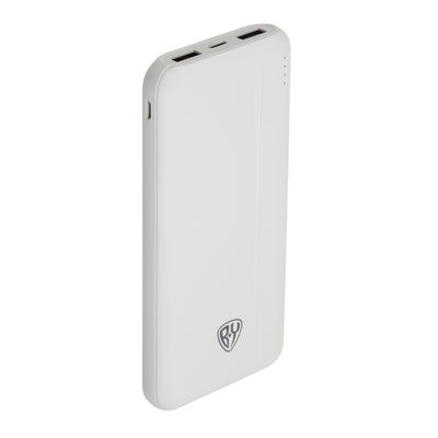Аккумулятор мобильный BY 10000мАч, 2xUSB-A, 1xUSB-C, 1xMicro-USB, ребристый, 10W
